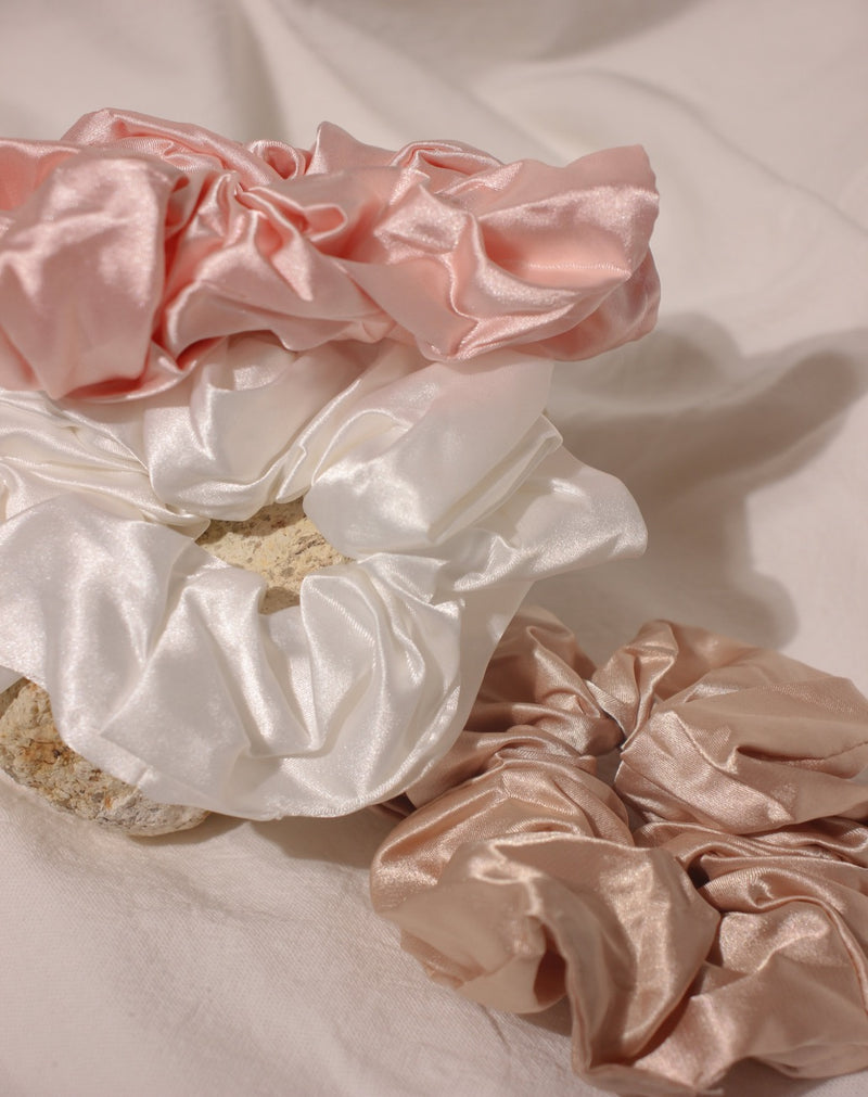 Large Satin Scrunchie